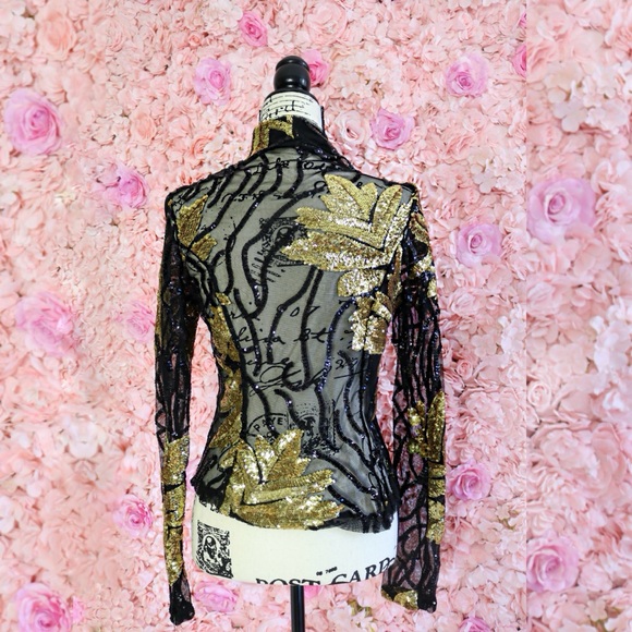 Sequin blazer and short set - Picture 3 of 6